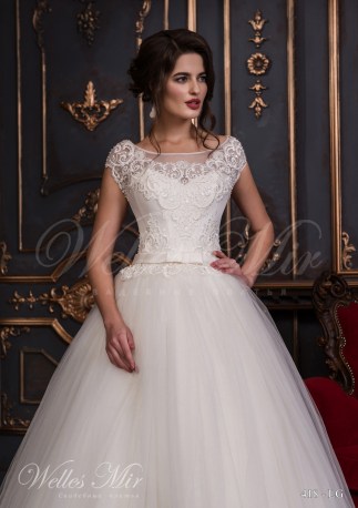 Rochie de mireasa cu umerii acoperite-2